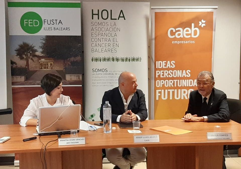 Presentado el programa TU SALUD ES LO PRIMERO por parte de Asociación Española Contra el Cancer de Baleares junto con CAEB