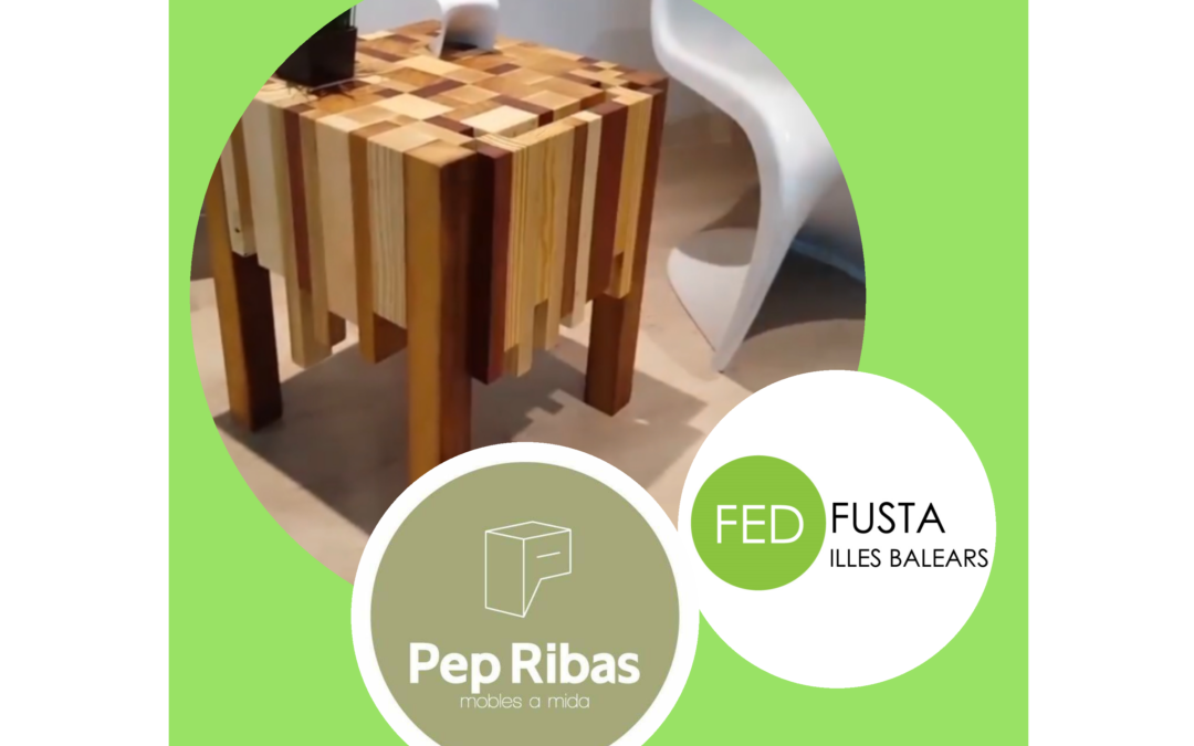 Diseño y sostenibilidad del mueble auxiliar de PEP RIBAS MOBLES