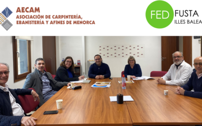 La Asociación de Empresa de Carpintería, Ebanistería y Afines de Menorca AECAM se incorpora a la Federació de la Fusta de les Illes Balears.
