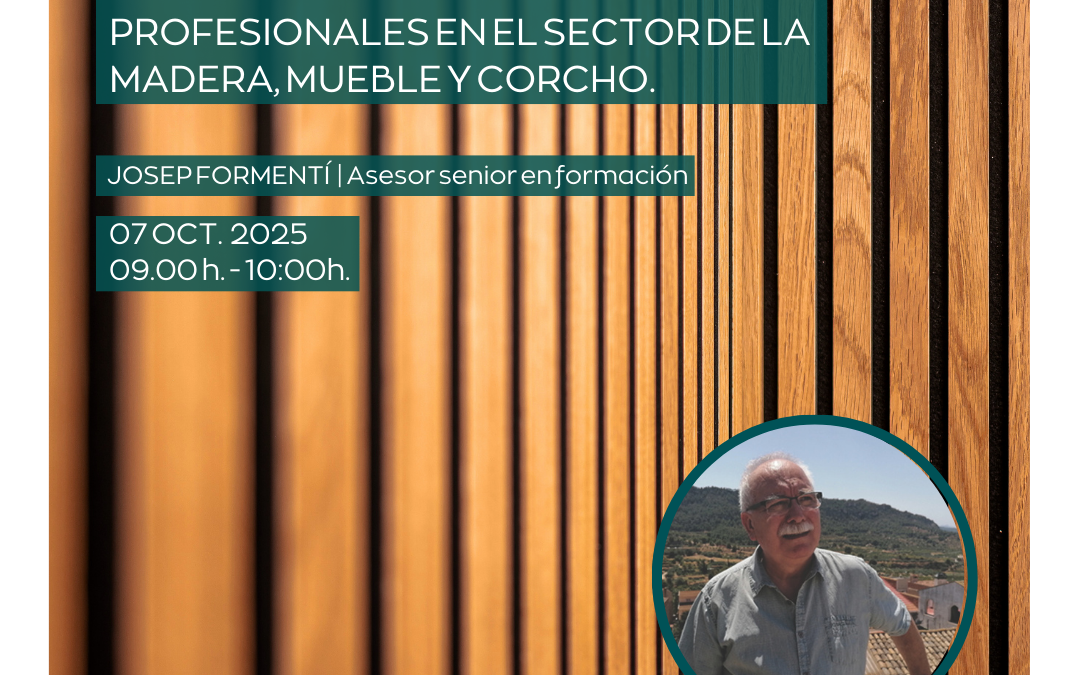 Próximo Webinar UNEmadera Acreditación de Competencias